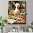 thumbnail image 4 of Chicken Turkey Pastry Canvas Print Wall Art Farmhouse Decor for Kitchen Dining Room Restaurant Cafe Home, 4 of 8