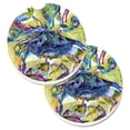 thumbnail image 1 of Crab All Over Set of 2 Cup Holder Car Coaster, 1 of 1