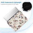 thumbnail image 2 of FORMRS 15-15.6 inch Laptop Sleeve Case Soft Carrying Quilted Computer Bag Cover, Floral Plaid, 2 of 7