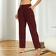 thumbnail image 1 of TaTaai Women's Loose Fit Yoga Pants with Pockets High Waist Stretchy Long Pants Casual Athletic Lounge Bottoms Tummy Control Non See Through Relaxed Fit Gift, 1 of 7