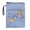 Bone Note Design, variant on HELLHERO Cute Wide-eyed Cat 1 pc Book Cover Sleeve Pouch with Lightweight Polyester Book Storage Bag for Office Mother 8.66 x 11.42