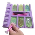 thumbnail image 4 of Naiovety Organizador de bandeja de taladro con 6 bandejas de taladro, soporte de accesorios de pintura para teléfono DIY Artesanía, 4 of 6