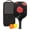 Black-2, variant on Pickleball Paddles Set Of 1, Fiberglass Surface, Rose Flowers Print, 1 Paddle, 2 Balls & Bag