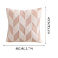 thumbnail image 3 of XWSHYW Almohadas y Fundas Funda de Almohada de Terciopelo con Copos de Nieve, Funda de Almohada de Felpa para Sofá de Oficina, Funda de Cojín Geométrico, Funda de Almohada para Cabecera de Hogar, 3 of 6