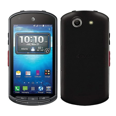 Kyocera DuraForce E6560 GSM Unlocked (AT&T) Rugged Android Smartphone - Black (Excellent (The Best Rugged Smartphone)