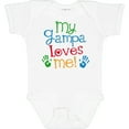 thumbnail image 3 of Inktastic My Gampa Loves Me Boys Girls Boys or Girls Baby Bodysuit, 3 of 5