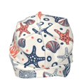 thumbnail image 3 of Logiee Starfish Shell Print Unisex Knit Beanie for Men Women Winter Hat,Beanies Skull Caps, 3 of 7