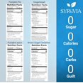 thumbnail image 6 of Syruvia Sugar-Free Holiday Variety Pack Pumpkin Pie, Gingerbread, Pumpkin Spice & Brown Sugar Cinnamon Coffee Syrup (4-Pack), 6 of 7