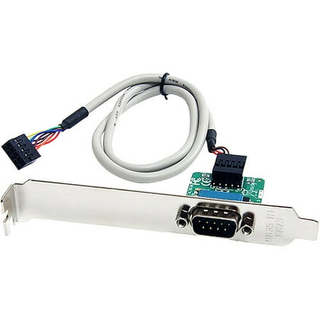 StarTech 24" Internal Motherboard USB Header to Serial RS232 Adapter