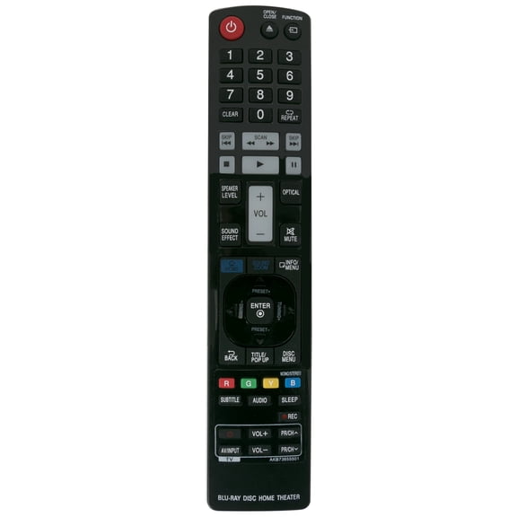 New Remote AKB73655501 for LG BLU-RAY Home Theater system BH9520TW BH9420PW BH9220BW
