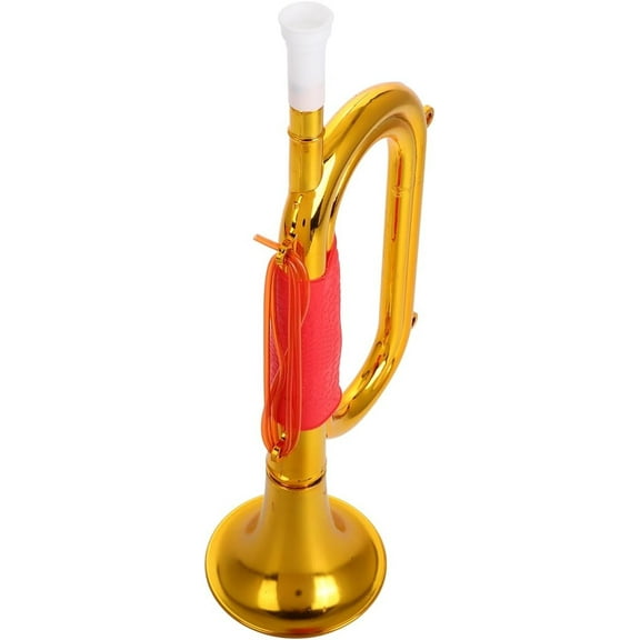 Charge Props Trumpet Bugle Horn Trumpet Trumpet Trumpet Musical Trumpet Prop Trumpet Trumpet for Trumpet Plastic Golden
