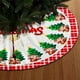 thumbnail image 4 of Falda para árbol de Navidad, decoración navideña, delantal de tela para árbol, 4 of 6