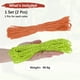 thumbnail image 4 of Uxcell Cuerda Reflectante de 2 MM 66FT para Camping [2PCS] - Cuerda de 3 Hebras para Tiendas de Camping y Lonjas [Verde Fluorescente, Naranja], 4 of 7