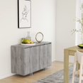thumbnail image 1 of vidaXL Sideboard Grey Sonoma 120x41x75 cm Engineered Wood, 1 of 5