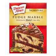 (3 pack) (3 Pack) Duncan Hines Signature Layer Cake Mix Fudge Marble 15.25 Oz