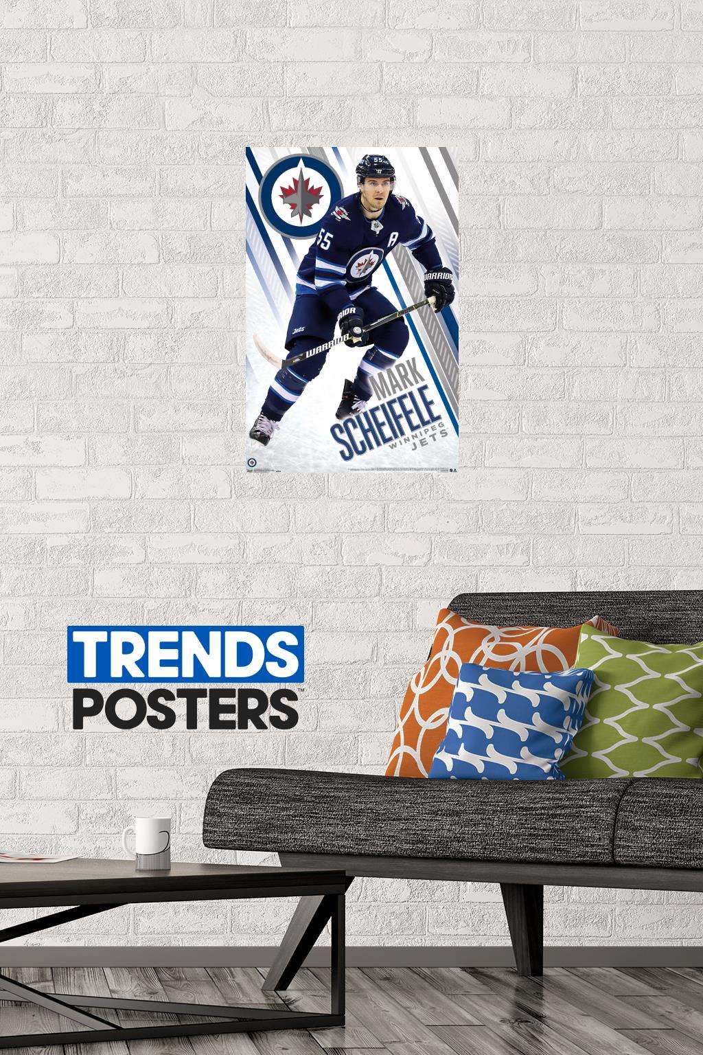 NHL Winnipeg Jets - Mark Scheifele 18 Wall Poster, 14.725" x 22.375"