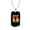 Military Chain (Gold), variant on Camper Necklace Scout Dad Camping Dog Tag Necklace Stainless Steel 24" Chain Silver Tone or Gold Tone
