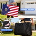 thumbnail image 6 of Portable Cornhole Sets with 8 Bean Bags, 3 in 1 Cornhole Boards Set with Ring Toss & Bowling Game, Segmart Wooden Cornhole Sets with Carrying Bags for Backyard, Beach, Party, 6 of 8