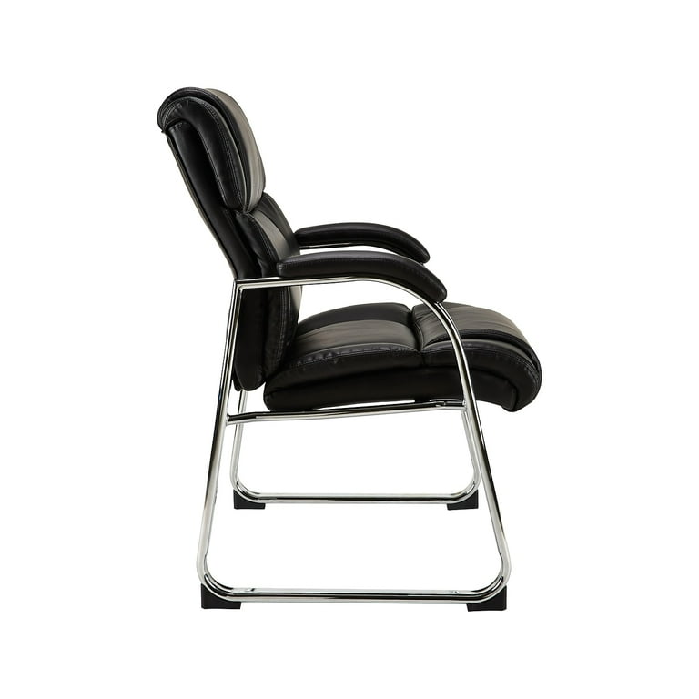 Staples Sonada Bonded Leather Guest Chair for Office, Waiting Room