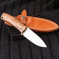 thumbnail image 5 of Fixed Blade Knife Sheath 10" x 2.1" Belt Loop Design for Camping Hunting, Black, 5 of 6