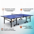 thumbnail image 2 of Mesa de Ping Pong Centurfit Plegable Profesional Tablero para Tennis de 2.75x1.53 Metros para 1 o 2 Jugadores, 2 of 8
