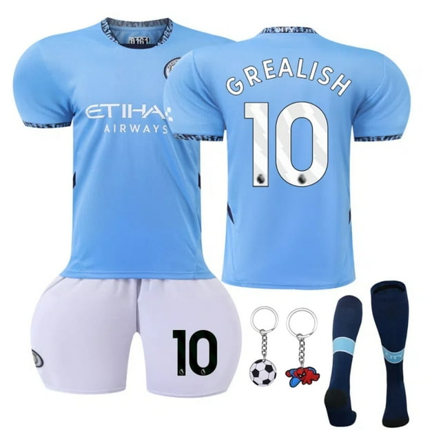 2025 Manchester Home #10 Grealish Soccer Jersey Kits