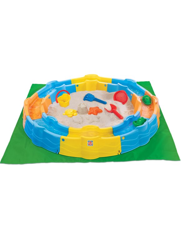 Plastic Sandboxes in Manual Shelves Toys