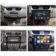 thumbnail image 2 of 4+64gb Car Stereo Radio For Nissan Sentra Sylphy 2012-2018  Android 13 Car Navigation 10" - With Carplay And Android Auto Function, 2 of 14
