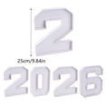 thumbnail image 3 of ZZkhGO 2026 Graduation Fillable Number Box, Sturdy Cardboard Paper Platter for Fruit Cheese Snacks, Party Center Decoration for Graduation Season Dinner, 3 of 7