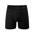 thumbnail image 1 of Boxer bóxer con soporte Ball Hammock y bolsa para hombres en negro, 1 of 5