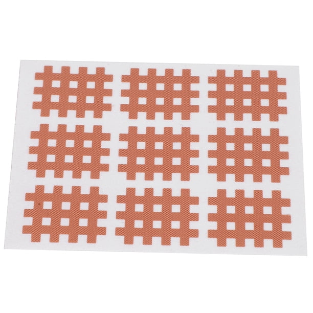 Cinta Atlética, Cinta De Kinesiología Cinta Cruzada Para La Cara 10PCS Cinta Elástica De Kinesiología Cruzada En Espiral Cintas Cruzadas De Fisioterapia 74x98