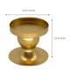 thumbnail image 2 of WHAMVOX 1Ud Soporte Para Vela De Hierro Decorativo Dorado Para Y, 2 of 7