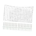 thumbnail image 4 of Neta de almacenamiento de flotador de juguete de piscina con 20 ganchos bolsas de gran capacidad para soporte de la piscina del organizador de, 4 of 8