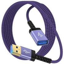 HopePow Usb Extension Cable 6ft Feet,Type A Male to Female Extender Cord Adapter High Speed Data Transfer USB Extension Cable 3.0 Compatible with Printer,Webcam,Camera,Mouse,Keyboard