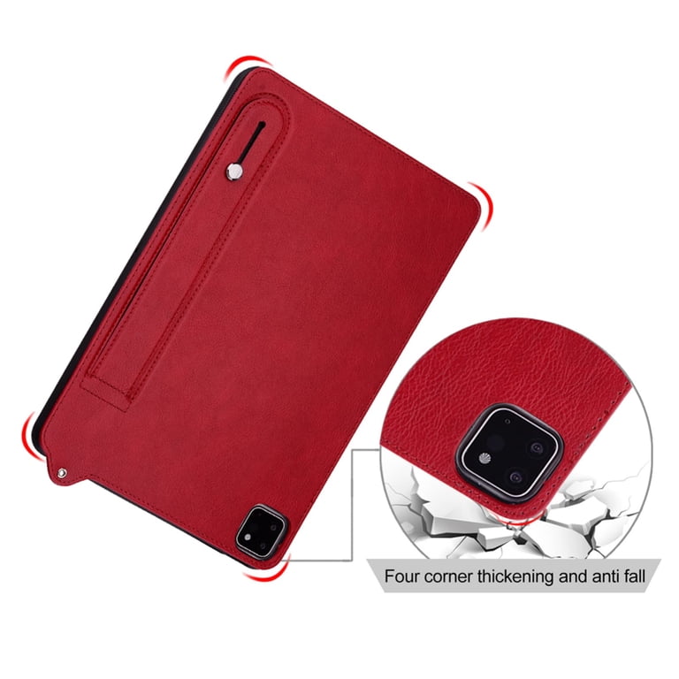 for Xiaomi Pad 6/6 Pro Leather Case Back Cover with Built-in Hand