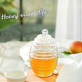 thumbnail image 3 of 265ml Classic Honey Jar Bee Jar Safe Honey Dispenser with Spoon, Perfect for Storing and Dispensing Honey, 3 of 4