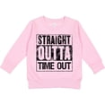 thumbnail image 2 of Inktastic Straight Outta Time out Toddler Sweatshirt, 2 of 4
