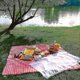 thumbnail image 4 of Country Style Wicker Picnic Basket Hamper With Lid And Handle Liners For Picnics, Parties And Bbq, 4 of 4