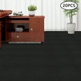 thumbnail image 6 of Toolven Self-Adhesive Floor Tiles, Non-Slip, Noise-Reduction, 5mm Thickness, Polyester Fiber and TPR, Easy Installation with Electrostatic Adsorption, DIY-Friendly, Black Color, Easy to Clean, 6 of 8