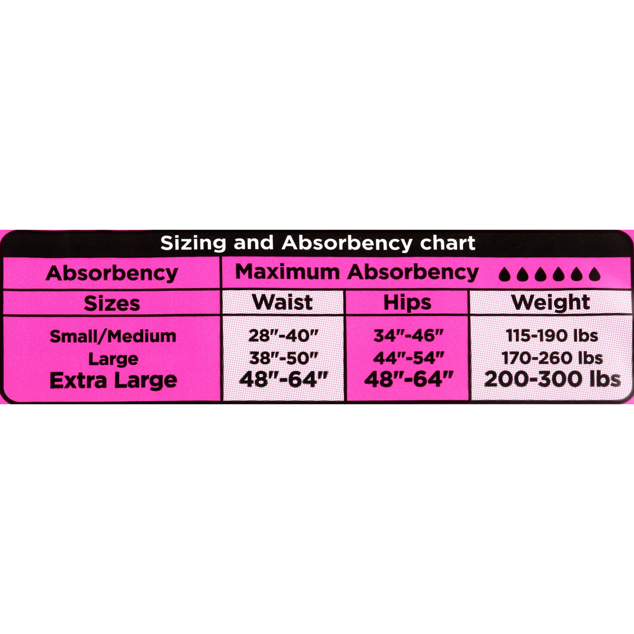 Assurance Incontinence Underwear for Women, Maximum, Size XL, 64 Count
