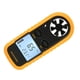thumbnail image 1 of Anemómetro digital con pantalla LCD, termómetro y medidor de temperatura y velocidad del viento de mano, 3 V, GM816, 1 of 11