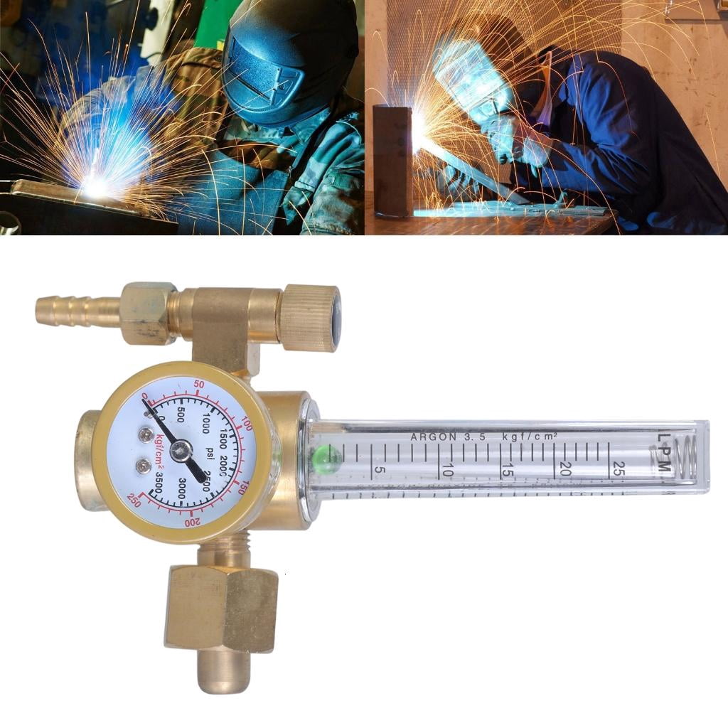 CEORPER Flowmeter Argon Co2 Gas Regulator Tig Mig Welding Pressure Reducer Flow Gauge