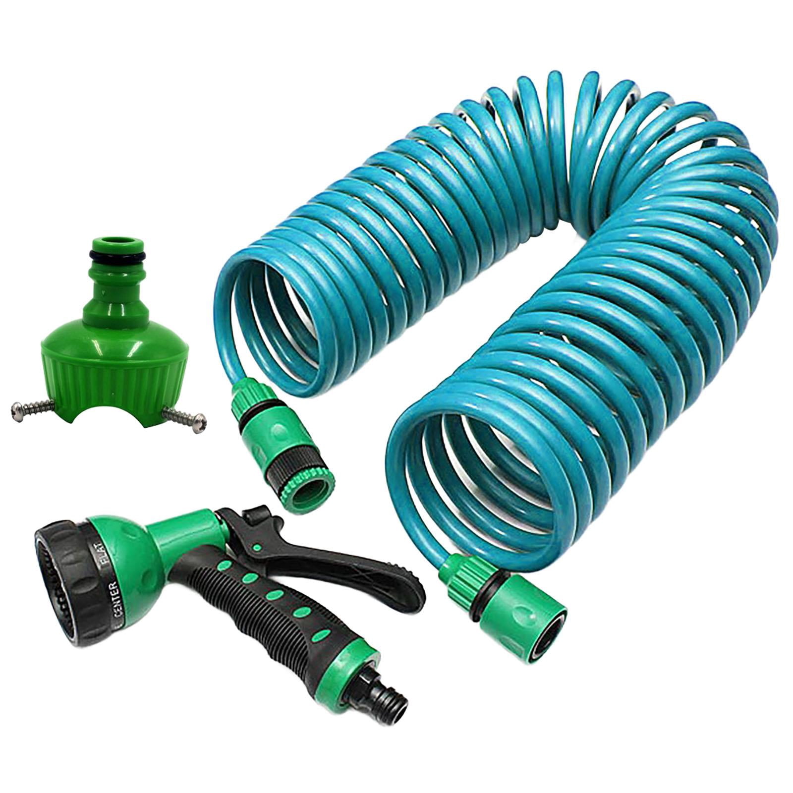Nishiyuenyi Garden Hose Nozzle, Heavy Duty, Sprinkler High Pressure Hand Sprayer, for Lawn 15M