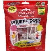 Generic Yum Earth Organic Lollipops, 4.2 Oz, Var