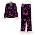 thumbnail image 4 of BILIKEYU Valentine's Day Heart Robe for Women Plus Size Inclusive, 4 of 5