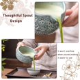 thumbnail image 2 of Juego de batidores para matcha Buucup, cuenco de cerámica para matcha, 530 ml, 7 unidades, azul, 2 of 8