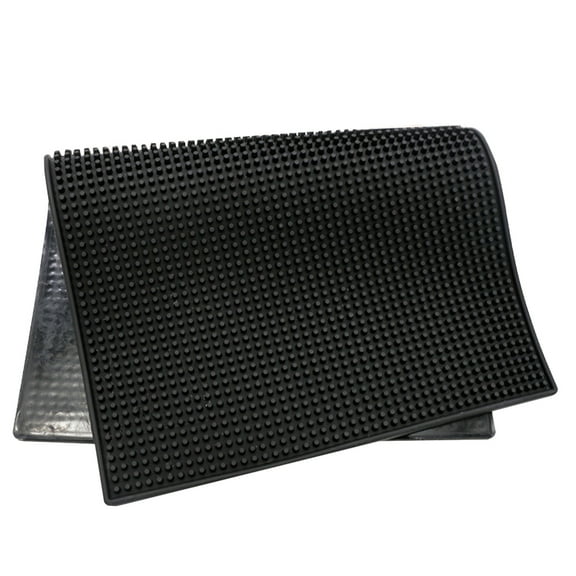 ROSENICE  Barber Mat for Station Clippers Hair Non-slip Hairdressing Tool Storage