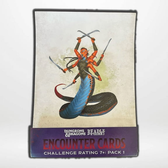 Beadle & Grimm's Encounter Cards - Challenge Rating 7  Pack 1 New