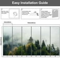 thumbnail image 4 of Modern Wallpaper Murals 3D Misty landscape pine forests Peel and Stick Removable Self-Adhesive PVC Wall Stickers for Nursery Kids Bedroom TV Wall Decor, 4 of 5
