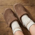 thumbnail image 4 of Cushionaire Boulder Genuine Leather Clogs for Women, Slingback Slip On Shoes with Adjustable Swivel Back Strap and Memory Foam Footbed, 4 of 20